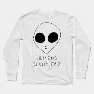 Alien Says Long Sleeve T-Shirt